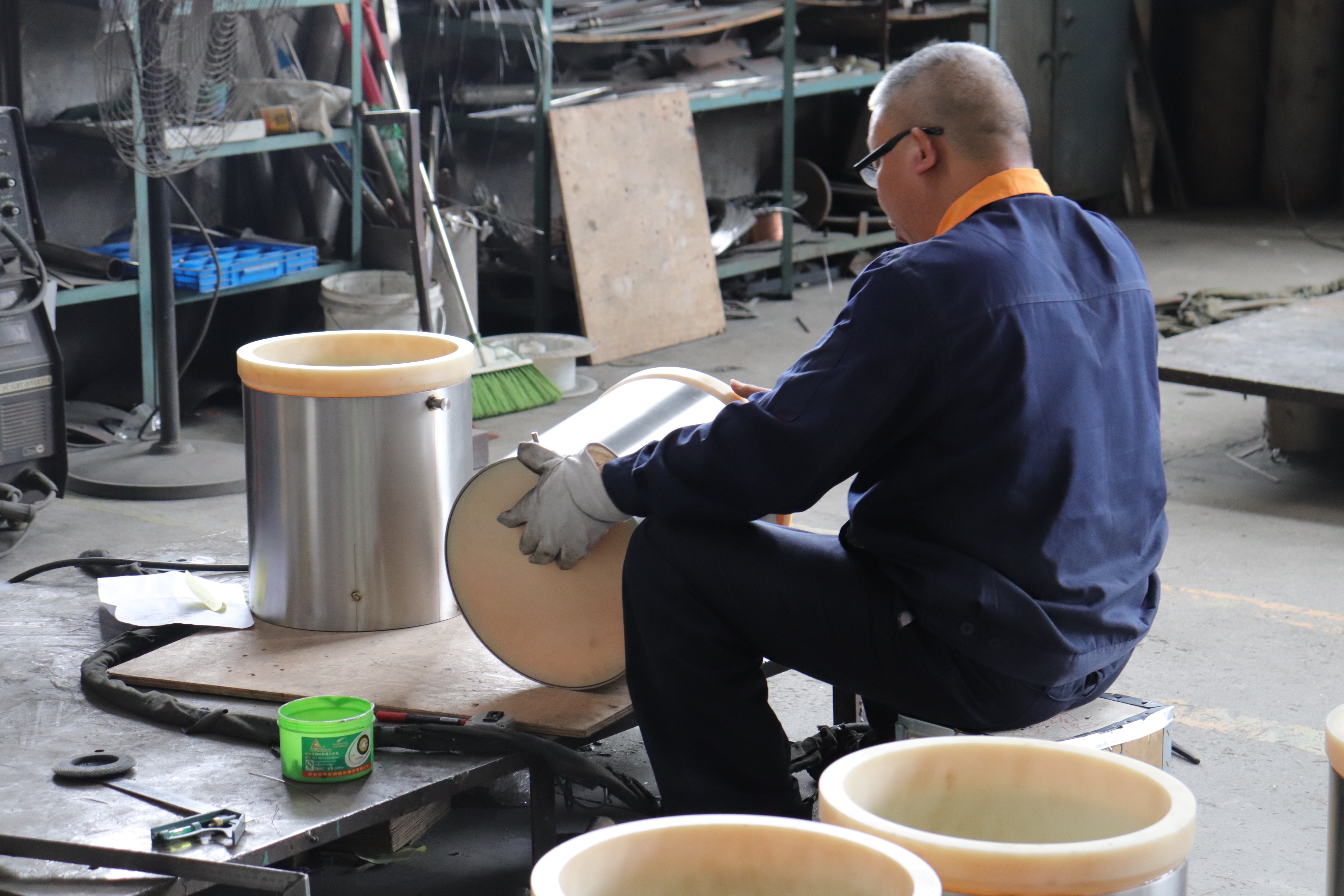 Changsha Tianchuang Powder Technology Co., Ltd linea di produzione in fabbrica