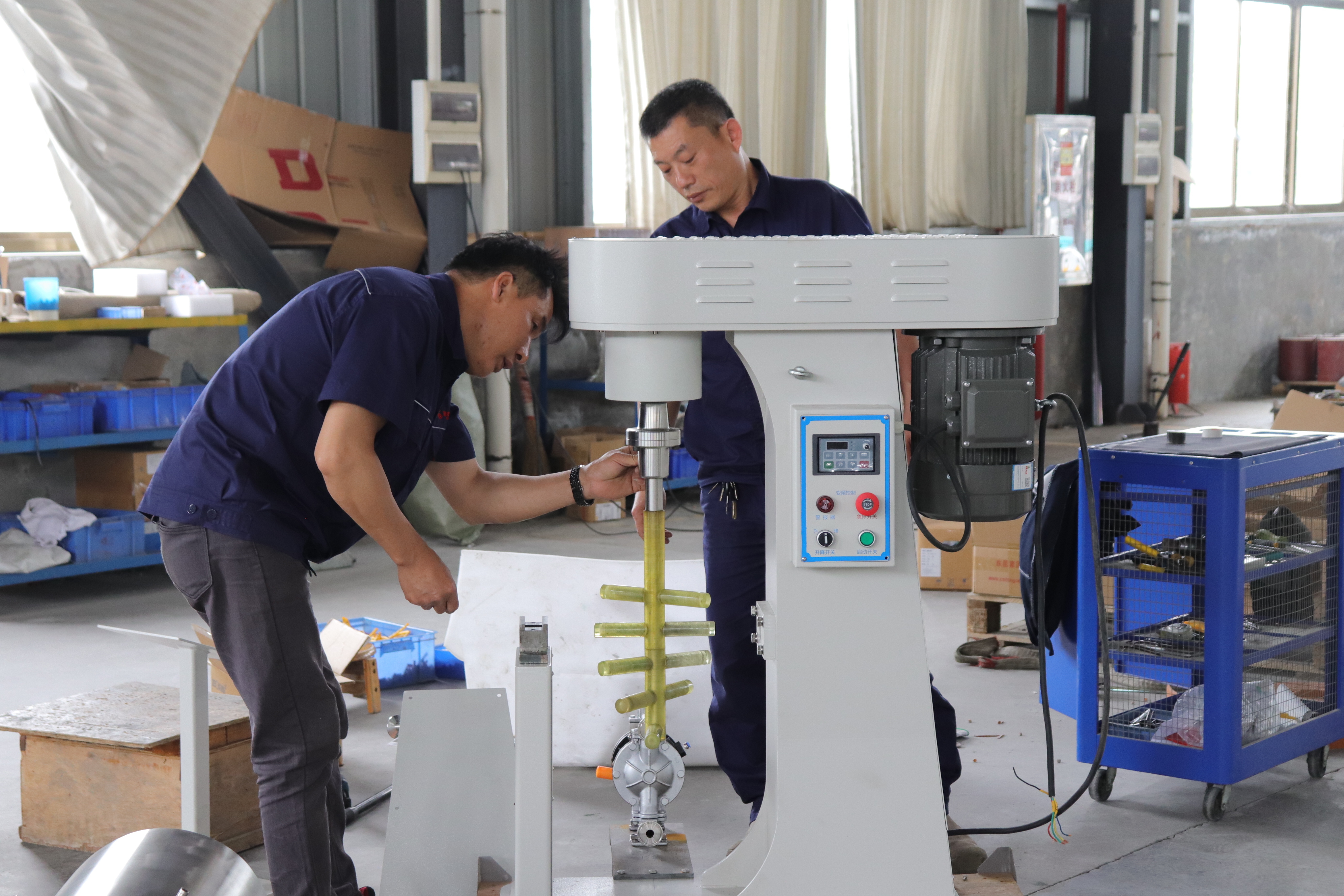 Changsha Tianchuang Powder Technology Co., Ltd linea di produzione in fabbrica