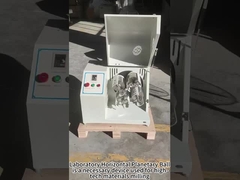 Mulino a palle 0.75KW di Hoeizontal per la dimensione d'alimentazione dei materiali 1-10mm