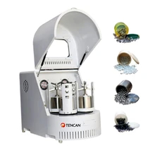 Laboratorio Produttore di mulino a sfere planetario Grinder in acciaio inossidabile 220V 50Hz 0,75KW Agate Jar 90kg Peso