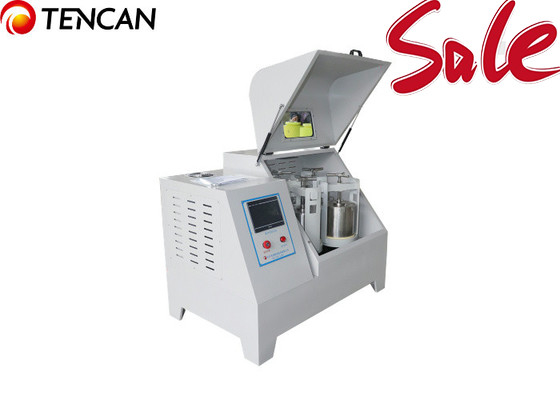Laboratorio mulino a sfere fabbrica digitale PLC macchina di rettifica planetaria laboratorio touch screen con capacità di 6,6L