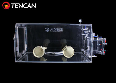 Laboratorio acrilico conveniente della scatola per guanti di operazione 10mm 700x450x500mm