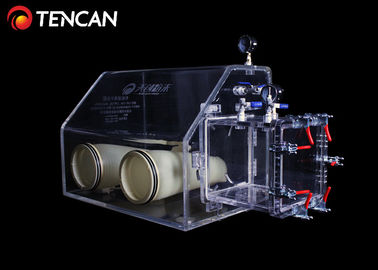 disossigenazione trasparente dell'acqua della scatola per guanti del laboratorio di vuoto della pompa di 30mm 500mm