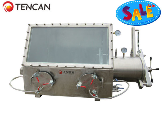 Casella a guanto PMMA in acciaio inossidabile per laboratorio 600*500*500mm