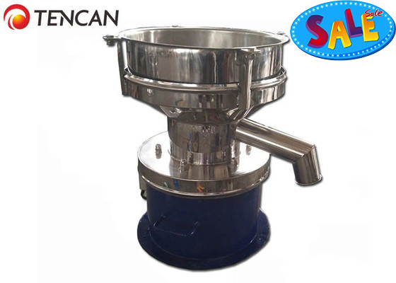 Attrezzature di laboratorio per scansioniere per scansioniere vibrante singolo motore 0,12 kW scarica diretta rotativa 520 mm