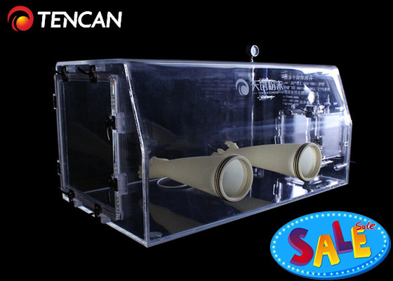 GBT-10A PMMA Materiale Laboratorio Casse Guantoni Per Chimica Acrilico Sistema di Gestione dei Gas Chiari Inerte 10mm
