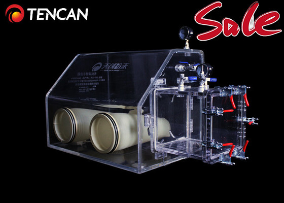 GBT-10A PMMA Materiale Laboratorio Casse Guantoni Per Chimica Acrilico Sistema di Gestione dei Gas Chiari Inerte 10mm