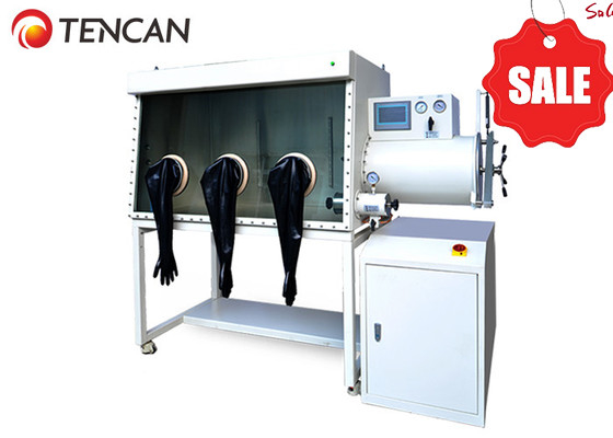 GBP1200D-8 Guanto di laboratorio a doppio lato inerte Casella 8 porte Sistema di gestione del gas per un controllo preciso dell'ossigeno