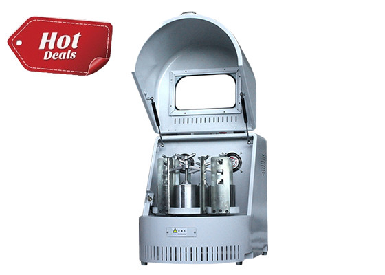 6L 220V mulino a sfere semicircolare verticale di laboratorio, utilizzato per la fabbricazione di nano polveri