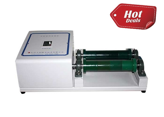 110 - 220V 5L Mini Roll Laboratory Ball Mill Dimensione uniforme delle particelle Alta efficienza