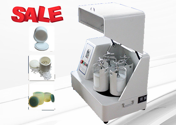 Macchina di fresatura a sfera planetaria multi-applicazione da 12L con barattoli da 4 x 3000 ml