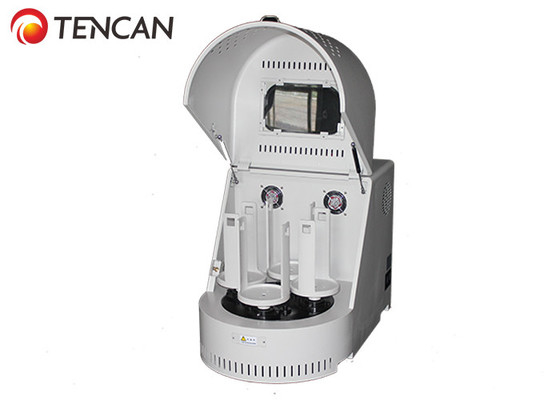 0.25kW Controllo di velocità Controllo di frequenza TENCAN Mulino a sfere planetario per macinazione di polveri alimentari e chimiche, capacità 0,4L
