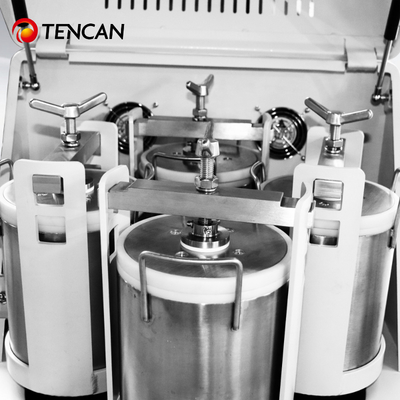 TENCAN XQM-16L 380V Macinatore di polvere nano super fine Certificato CE Planetary Ball Mill per la ricerca di laboratorio