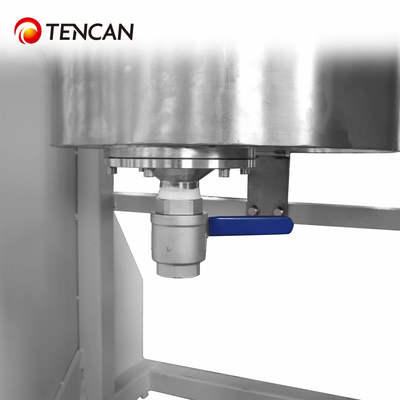 Tencan Light Stirred Ball Mill con rivestimento in ceramica e raffreddamento per la macinazione ultra-fina