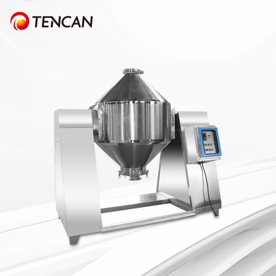Miscelatore a doppio cono Tencan 5-300L per laboratorio/industria - Alta efficienza e basso consumo energetico