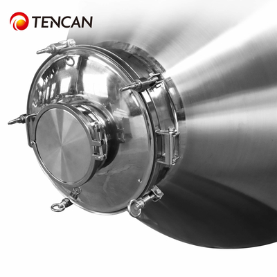 Miscelatore a doppio cono Tencan 5-300L per laboratorio/industria - Alta efficienza e basso consumo energetico