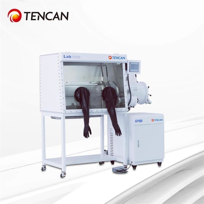 TENCAN GBP750S-2 Laboratory Glove Box Ossigeno Acqua Rimozione 1200mm