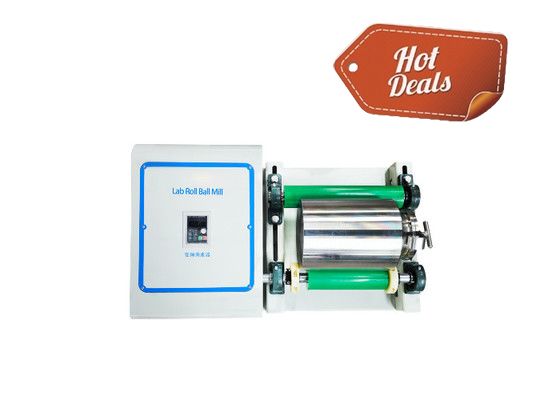 Mini mulino a sfere a rotoli di laboratorio per la triturazione ad alta efficienza e con dimensioni di particelle uniformi
