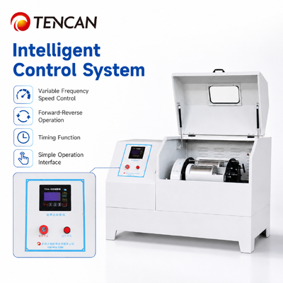 Industrial Horizontal Planetary Ball Mill with Four-Jar Simultaneous Grinding and Variable Frequency Control for High-Speed Mixing