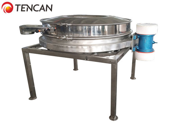 Motore singolo 0.12KW Macchina per vaglio vibrante a scarico diretto rotativo 520 mm