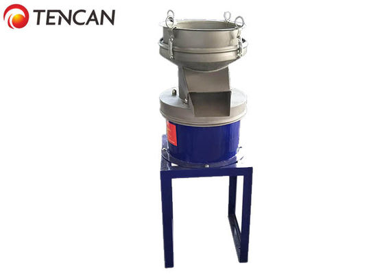 Motore singolo 0.12KW Macchina per vaglio vibrante a scarico diretto rotativo 520 mm