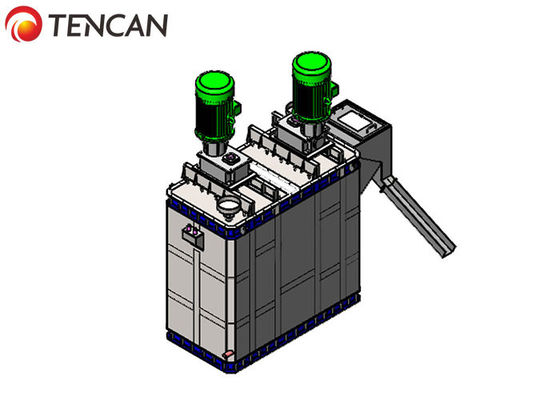 Macchina per la frantumazione ultrafine della ferrite di capacità di Tencan CCM-6000 90KW 1.5-3.0T/H, mulino scontrantesi delle cellule