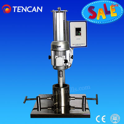 Laboratorio Attritor Agitazione mulino a sfere Media Mills 220V 50Hz Temporazione / Ciclo Temperatura regolabile