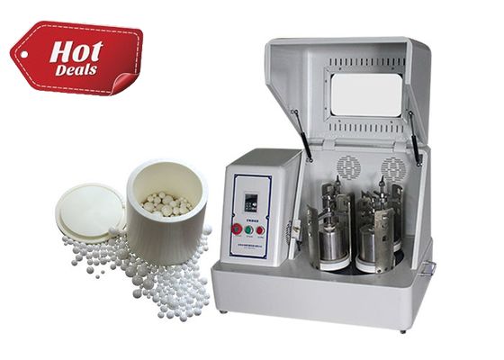 Mulino a sfere verticale da laboratorio quadrato XQM-4, capacità 4L, 70-670 RPM