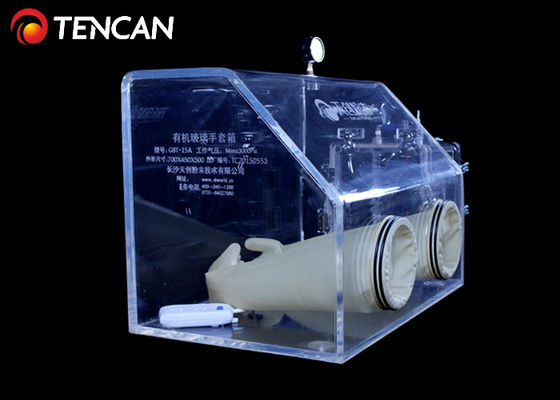 Scatola per guanti acrilica conveniente di operazione 10mm chiara per il laboratorio di chimica